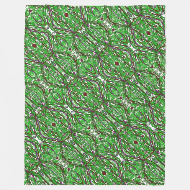 Age of the Geek Fleece Blanket (Front)