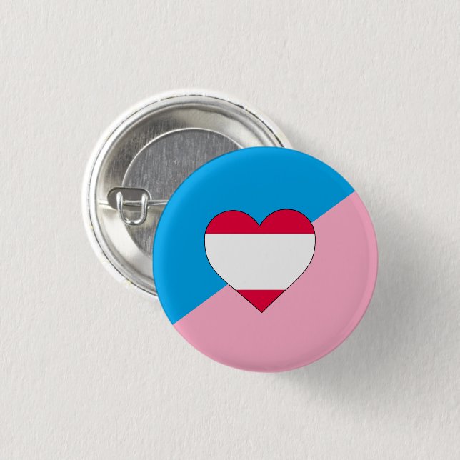 Age Play Pride Flag 3 Cm Round Badge (Front & Back)