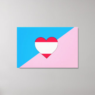 Age Play Pride Flag Canvas Print