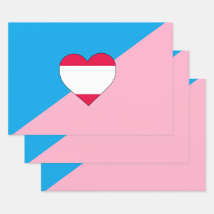 Age Play Pride Flag Wrapping Paper Sheet