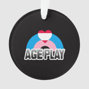 Age Play Pride Ornament