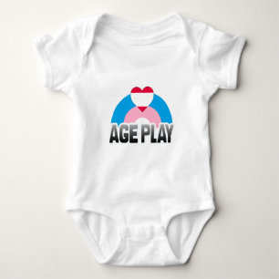 AGE PLAY RAINBOW BABY BODYSUIT
