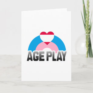 AGE PLAY RAINBOW CARD