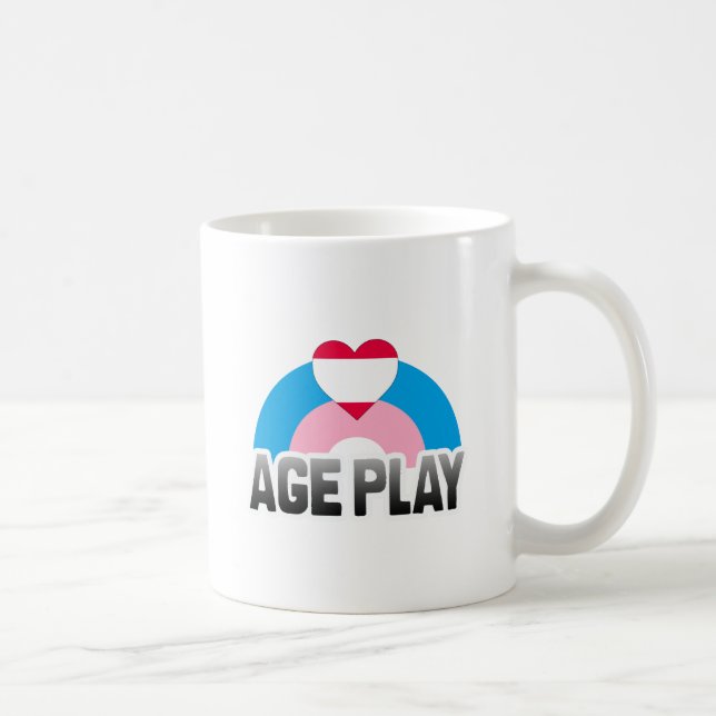 AGE PLAY RAINBOW COFFEE MUG (Right)