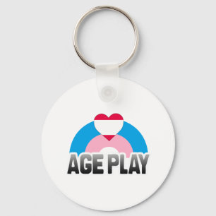 AGE PLAY RAINBOW KEY RING