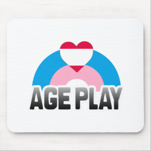 AGE PLAY RAINBOW MOUSE MAT