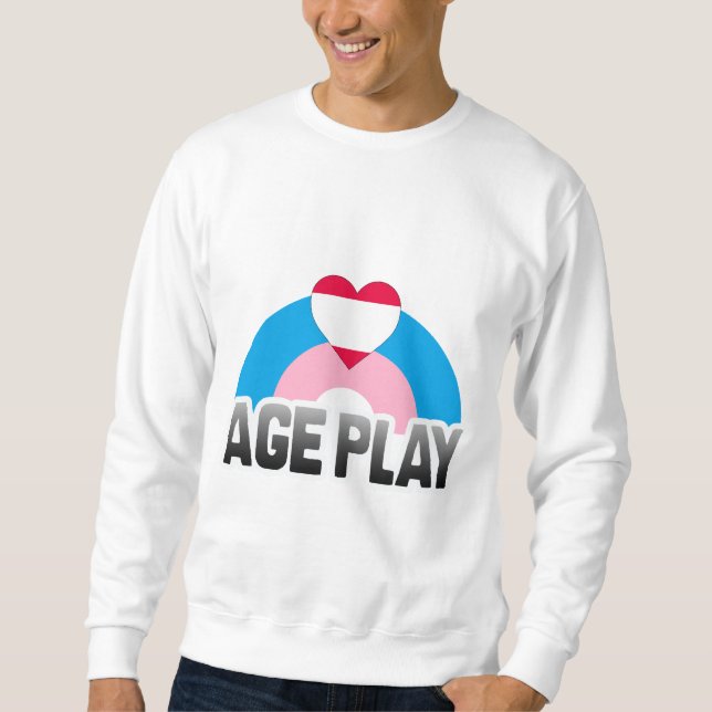 AGE PLAY RAINBOW SWEATSHIRT (Front)