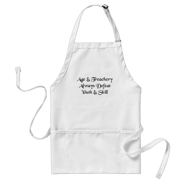Age & Treachery Apron (Front)