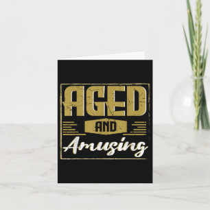 Aged And Amusing Funny Retirement Friends Humour F Card