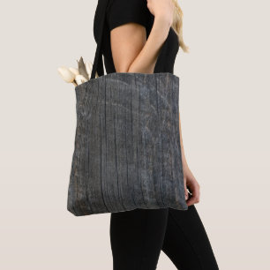 Aged And Weathered Barnboard Tote Bag