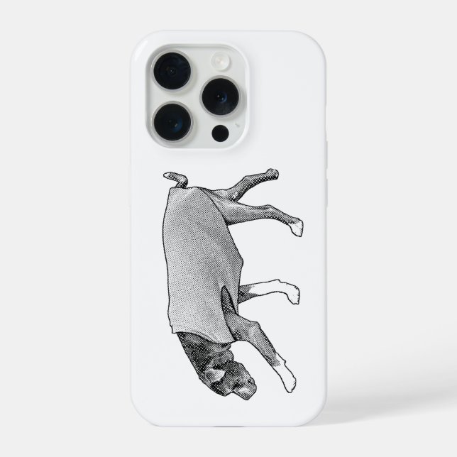 Aged Calm in a Busy World iPhone Case (Back)