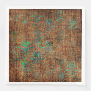 Aged Damask Texture Napkin