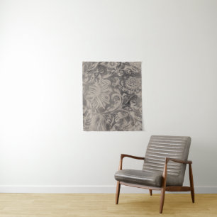 Aged Floral Tapestry