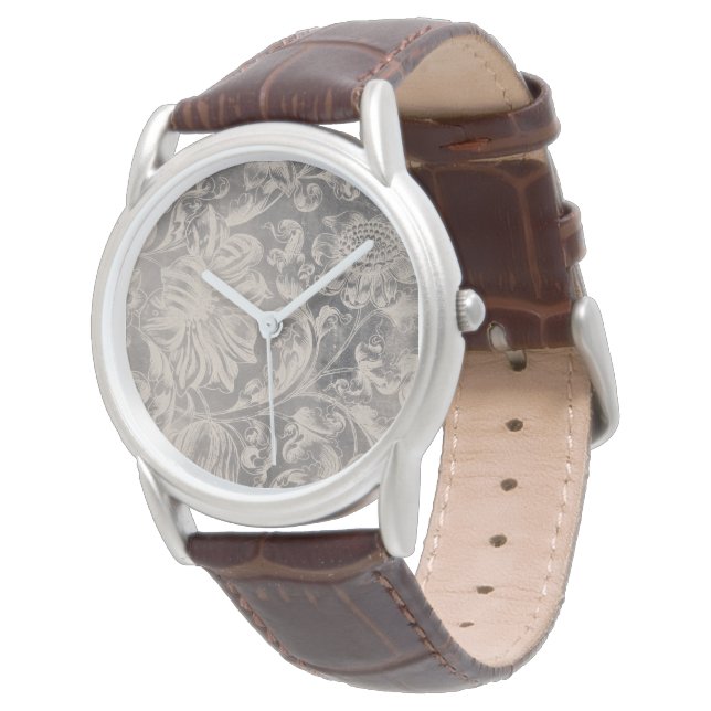 Aged Floral Watch (Angled)