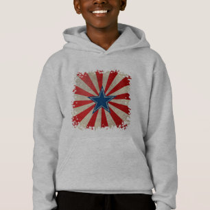 Aged Glory - Red, White and Blue