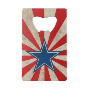 Aged Glory - Red, White and Blue Stars and Stripes