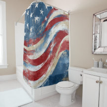 Aged Independence Day Flag Banner