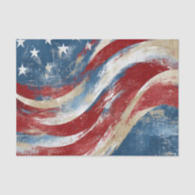 Aged Independence Day Flag Banner