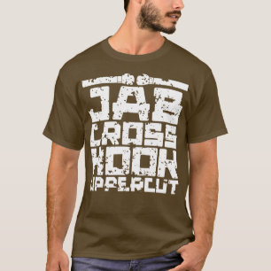 Aged Jab Cross Hook Uppercut T-Shirt