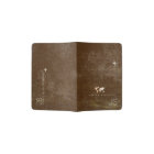 Aged Look World Map with Name, Brown Travel