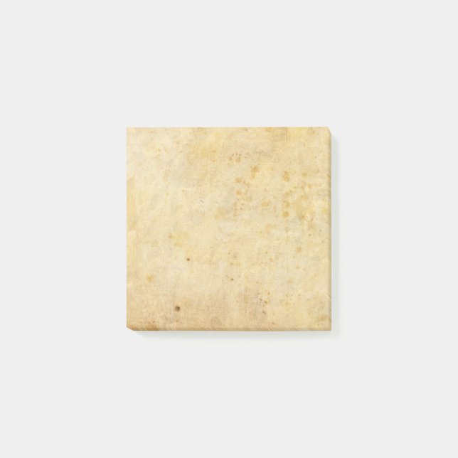 Aged Parchment Post-It Notes (Front)