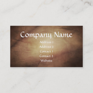 Aged Sepia Business Card