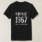 Aged to perfection 1967 men's 50th Birthday shirt