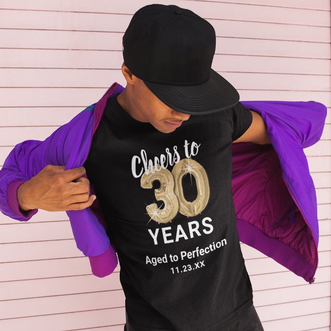 Aged to Perfection 30th Birthday T-Shirt (Creator Uploaded)