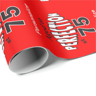 Aged to Perfection at 75 Wrapping Paper