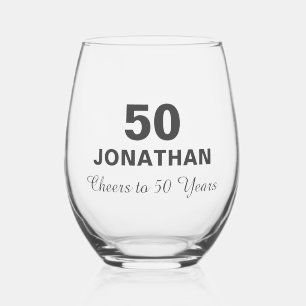 Aged to Perfection Birthday Wine Glass