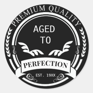 Aged to Perfection  Classic Round Sticker