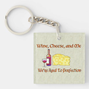 Aged To Perfection Key Ring
