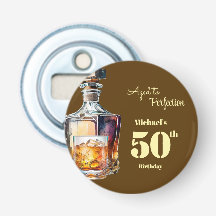 Aged to Perfection Men's 50th Whiskey Birthday 