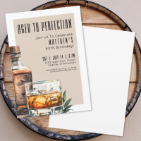 Aged To Perfection Men's 60th Birthday Party