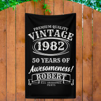 Aged To Perfection Personalised Vintage Birthday