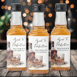Aged To Perfection Whiskey Birthday Party Liquor Bottle Label<br><div class="desc">Aged To Perfection Birthday Mini Whiskey Bottle Label. Celebrate a milestone with this whiskey-themed label designed for mini liquor bottles. A bold watercolor whiskey bottle and glass sit at the bottom left, while the top right showcases “Aged To Perfection” along with the birthday person’s name and age in a blend...</div>