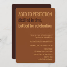 Aged to Perfection | Whisky Birthday