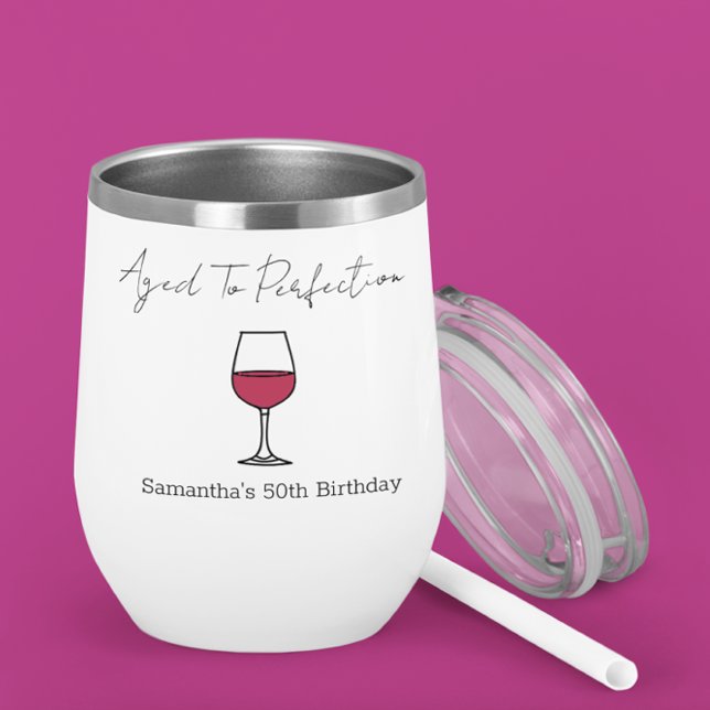 Aged To Perfection Wine 50th Birthday (Creator Uploaded)