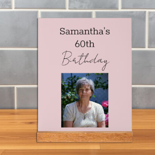Aged To Perfection Wine 60th Birthday Acrylic Sign