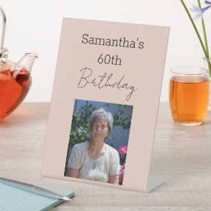 Aged To Perfection Wine 60th Birthday Pedestal Sign