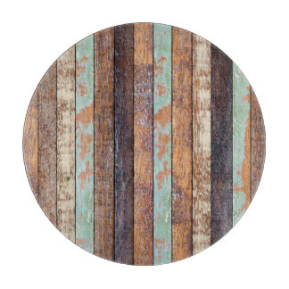 Aged Vertical Wooden Background Texture Cutting Board
