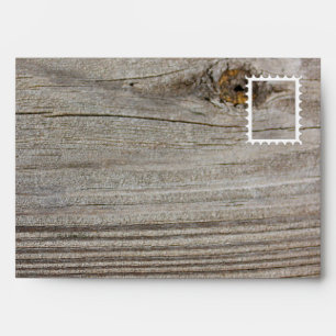Aged Wood Envelope
