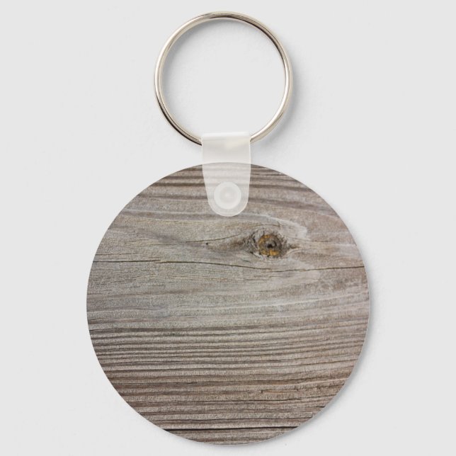 Aged Wood Key Ring (Front)