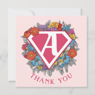 Ageing is a superpower birthday thank you card