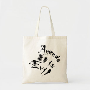 Agenda 21 is Evil Tote Bag