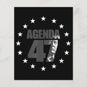 Agenda 47 Patriotic Trump Re-Election Campaign Des
