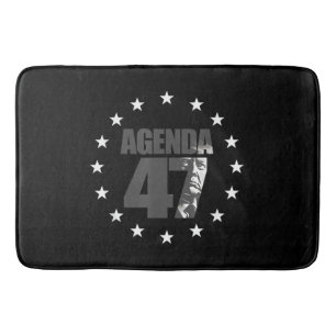 Agenda 47 Patriotic Trump Re-Election Campaign Des Bath Mat