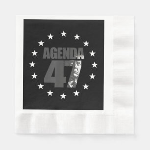 Agenda 47 Patriotic Trump Re-Election Campaign Des Napkin