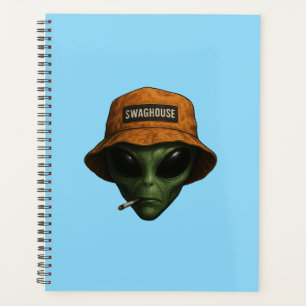 AGENDA DE EXTRATERRESTRE EM DESIGN