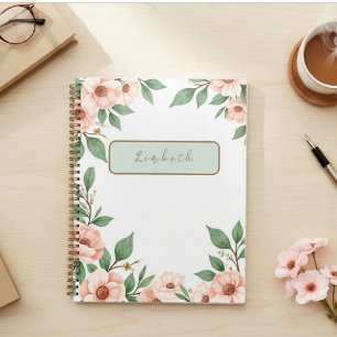Agenda Floral Diary, 2025-2026 Planner